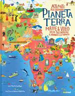 Pianeta Terra. Atlante per bambini. Mappe & video per scoprire il mondo e lo spazio. Ediz. a colori. Con Poster