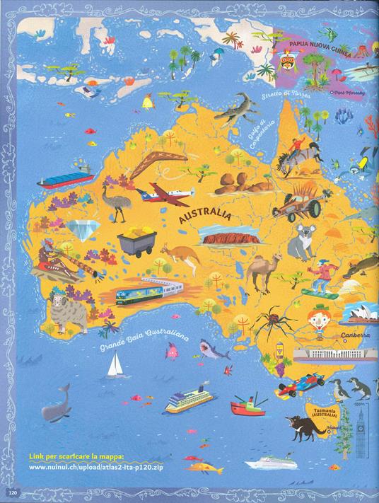 Pianeta Terra. Atlante per bambini. Mappe & video per scoprire il mondo e lo spazio. Ediz. a colori. Con Poster - Enrico Lavagno - 4