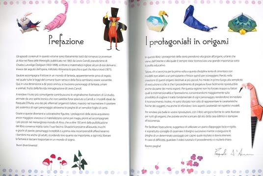 Alice nel paese delle meraviglie in origami. Ediz. a colori. Con Contenuto digitale per download e accesso on line - Lewis Carroll - 2