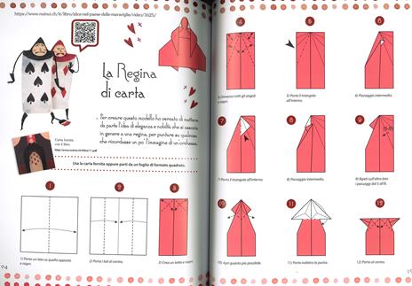 Alice nel paese delle meraviglie in origami. Ediz. a colori. Con Contenuto digitale per download e accesso on line - Lewis Carroll - 5