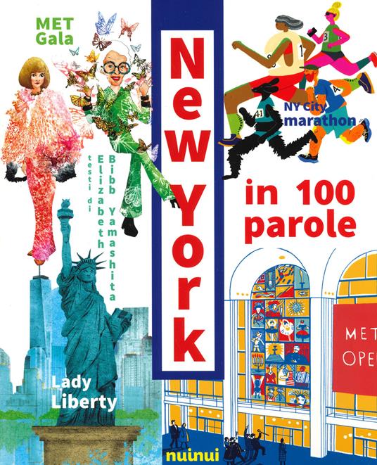 New York in 100 parole. Ediz. a colori - Elizabeth Bibb Yamashita - copertina