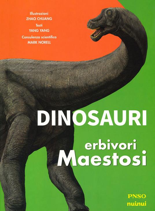Dinosauri. Erbivori maestosi - Yang Yang - copertina