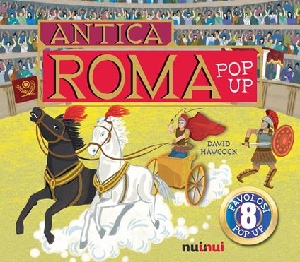 Antica Roma. Libro pop up - David Hawcock - copertina