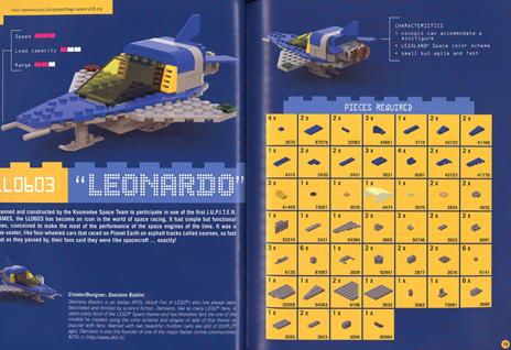 Space race. Build your own robots and spaceships with Lego bricks - Francesco Frangioja - 3