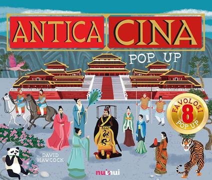 Antica Cina. Libro pop up. Ediz. a colori - David Hawcock - copertina