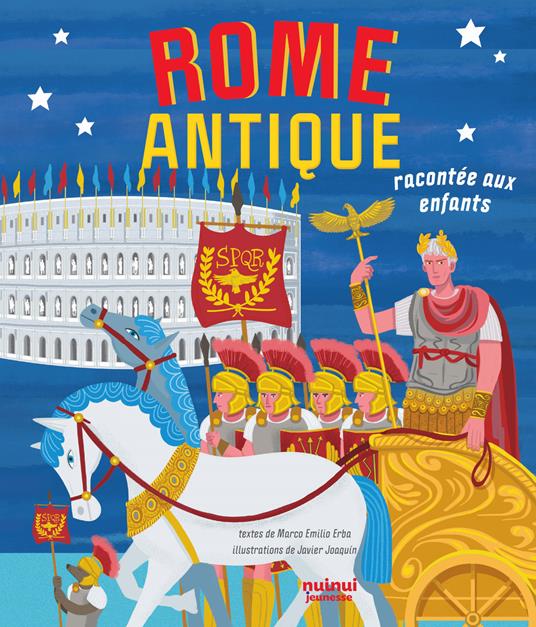 Rome antique racontée aux enfants - Marco Emilio Erba - copertina