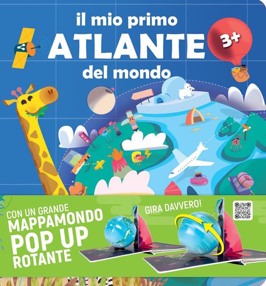 Il mio primo atlante del mondo - Francesco Tomasinelli - copertina