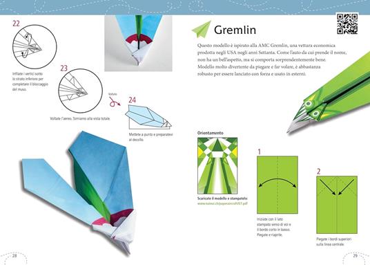 Aerei di carta. Modelli originali e innovativi. Con 56 fogli di carta per origami - Sam Ita - 4