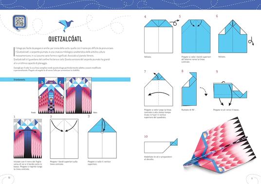 Draghi volanti. Fantastici aerei di carta. Ediz. a colori. Con 60 fogli di carta per origami - Sam Ita,Paul Frasco - 3