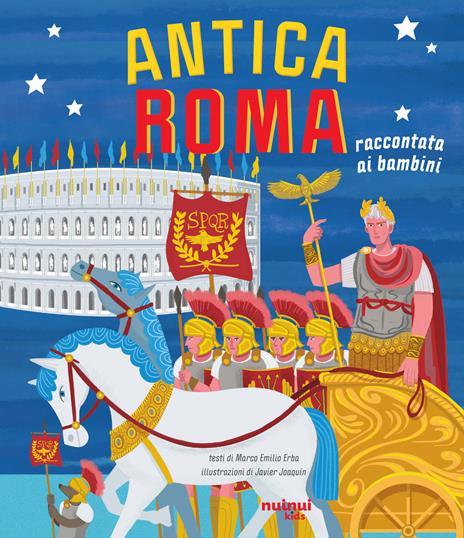 Antica Roma raccontata ai bambini - Marco Emilio Erba - copertina