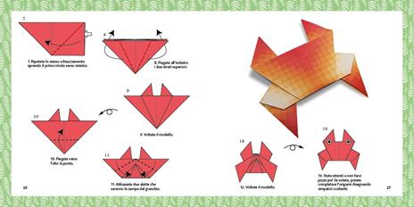 Origami animali. Strappa e piega. Ediz. a colori. Con QR Code - 5