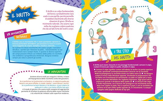 Il tennis spiegato ai bambini. Piccola guida illustrata - Alberto Bertolazzi,Filippo Simonetti - 3