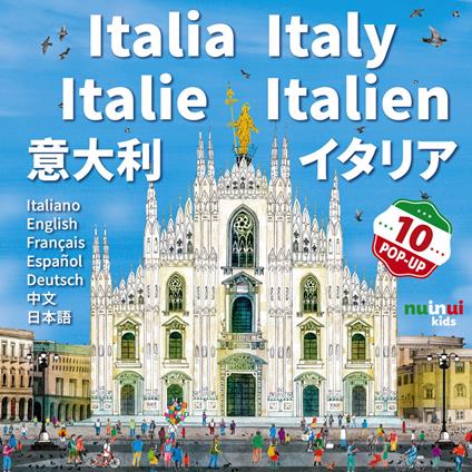 Italia. Nazioni pop up. Ediz. multilingue - David Hawcock - copertina