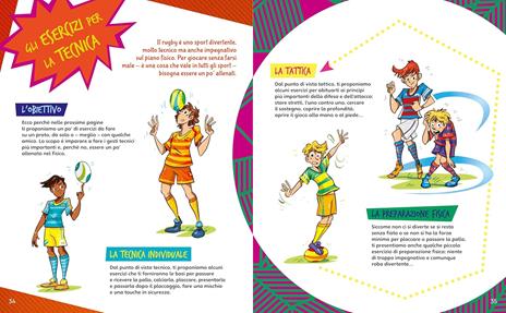 Il rugby spiegato ai bambini. Piccola guida illustrata - Alberto Bertolazzi - 5