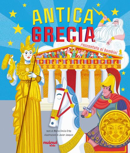 Antica Grecia raccontata ai bambini - Marco Emilio Erba - copertina