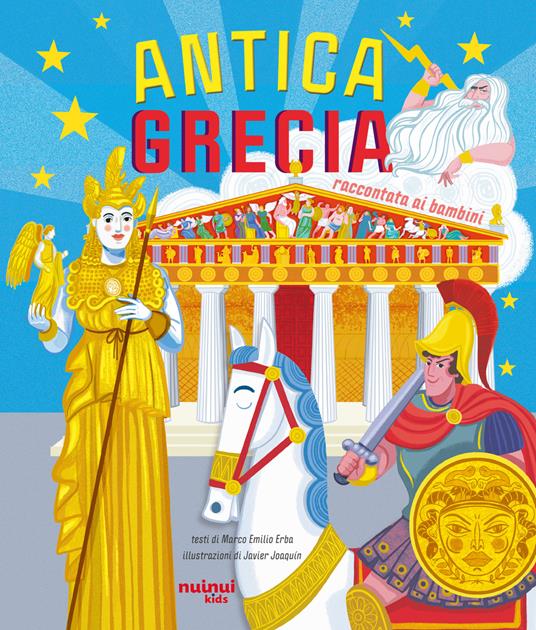 Antica Grecia raccontata ai bambini - Marco Emilio Erba - copertina