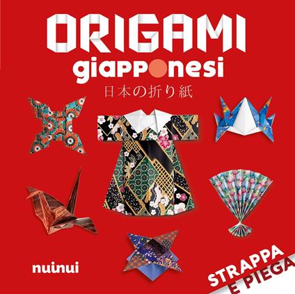 Origami giapponesi. Strappa e piega. Con QR Code - copertina