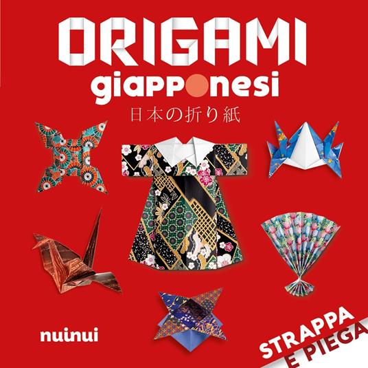Origami giapponesi. Strappa e piega. Con QR Code - copertina