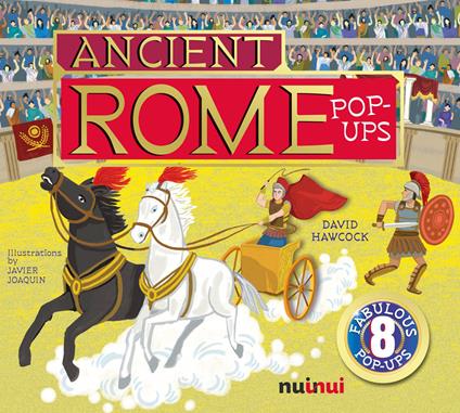 Ancient Rome. Pop-ups. Ediz. a colori - David Hawcock - copertina