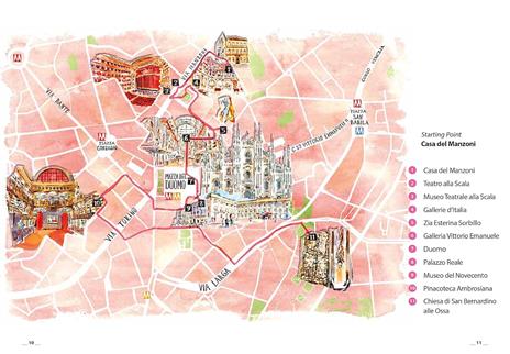 Milan. A walking guide. Fun, facts and little discoveries. Ediz. inglese - Sara Caulfield - 4
