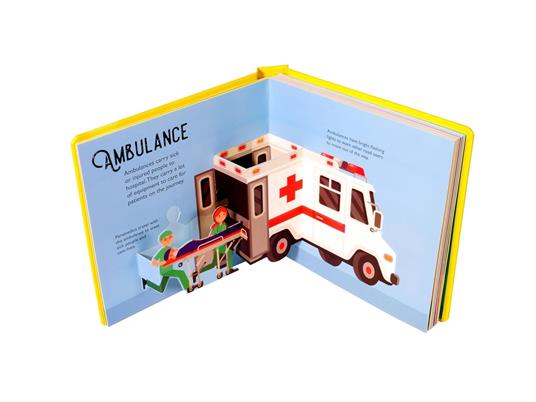 Emergency vehicles. Amazing pop-ups. Ediz. a colori - David Hawcock - 2