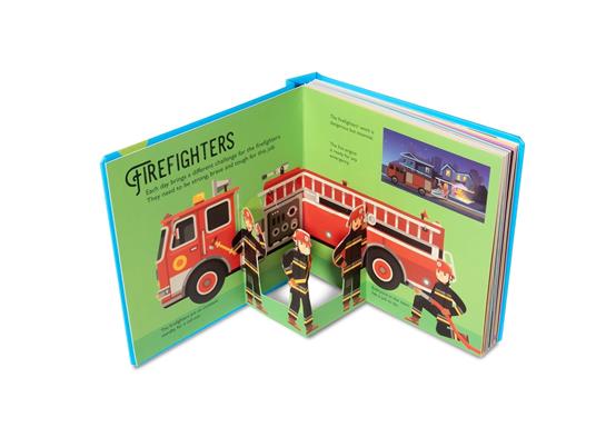 Firefighters. Amazing pop-ups. Ediz. a colori - David Hawcock - 3