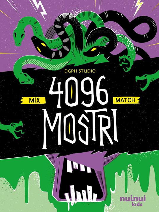 4096 mostri. Ediz. a colori - DGHP Studio - copertina