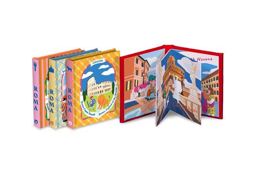 Roma. 4 libri magnete - 2