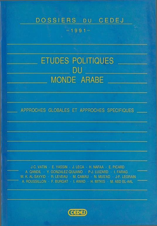 Études politiques du monde arabe