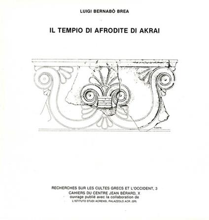 Il tempio di Afrodite di Akrai - Luigi Bernabò Brea - ebook