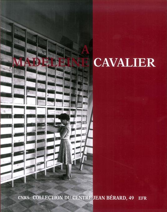 A Madeleine Cavalier - copertina
