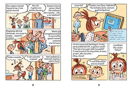 Lilli si fa ingannare su internet. Ediz. a colori - Dominique de Saint Mars - 2