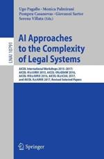 AI Approaches to the Complexity of Legal Systems: AICOL International Workshops 2015-2017: AICOL-VI@JURIX 2015, AICOL-VII@EKAW 2016, AICOL-VIII@JURIX 2016, AICOL-IX@ICAIL 2017, and AICOL-X@JURIX 2017, Revised Selected Papers