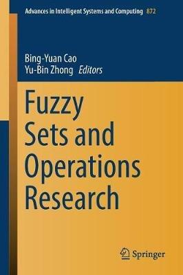 Fuzzy Sets and Operations Research - cover