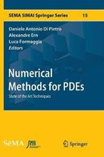 Numerical Methods for PDEs: State of the Art Techniques