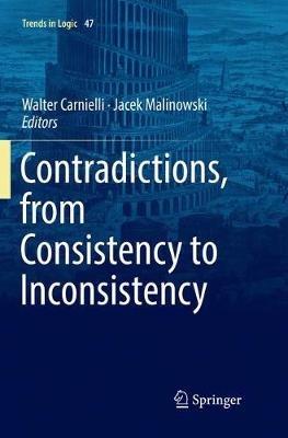 Contradictions, from Consistency to Inconsistency - cover
