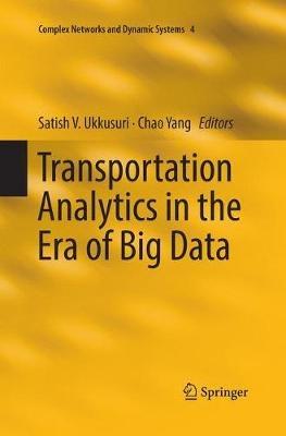Transportation Analytics in the Era of Big Data - cover