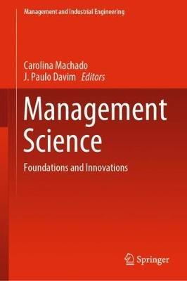Management Science: Foundations and Innovations - cover