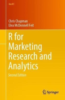 R For Marketing Research and Analytics - Chris Chapman,Elea McDonnell Feit - cover