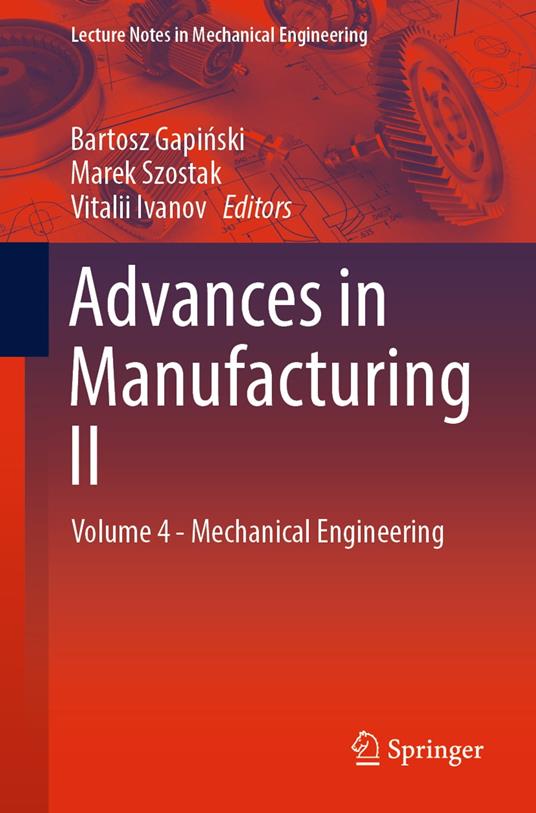 Advances in Manufacturing II