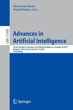 Advances in Artificial Intelligence: 32nd Canadian Conference on Artificial Intelligence, Canadian AI 2019, Kingston, ON, Canada, May 28–31, 2019, Proceedings