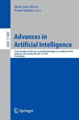 Advances in Artificial Intelligence: 32nd Canadian Conference on Artificial Intelligence, Canadian AI 2019, Kingston, ON, Canada, May 28–31, 2019, Proceedings - cover