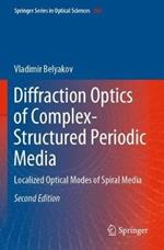 Diffraction Optics of Complex-Structured Periodic Media: Localized Optical Modes of Spiral Media