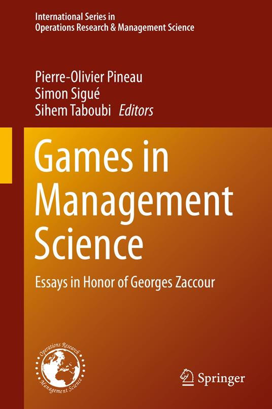Games in Management Science