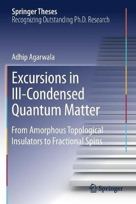 Excursions in Ill-Condensed Quantum Matter: From Amorphous Topological Insulators to Fractional Spins - Adhip Agarwala - cover