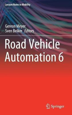 Road Vehicle Automation 6 - cover