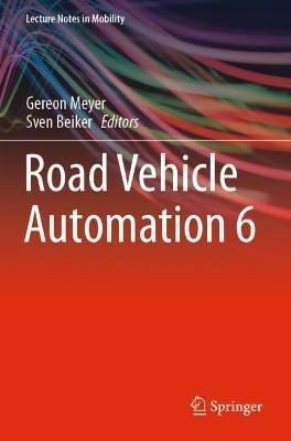 Road Vehicle Automation 6 - cover