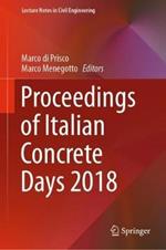 Proceedings of Italian Concrete Days 2018