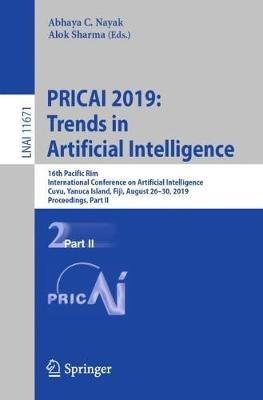 PRICAI 2019: Trends in Artificial Intelligence: 16th Pacific Rim International Conference on Artificial Intelligence, Cuvu, Yanuca Island, Fiji, August 26–30, 2019, Proceedings, Part II - cover