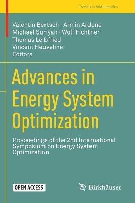 Advances in Energy System Optimization: Proceedings of the 2nd International Symposium on Energy System Optimization - cover